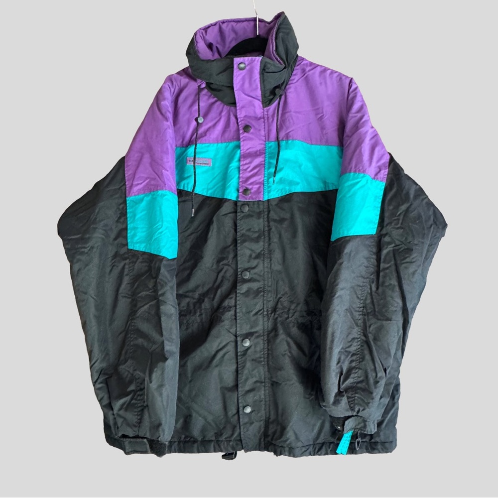 Vintage Columbia Sportswear Ski Jacket Colorblock